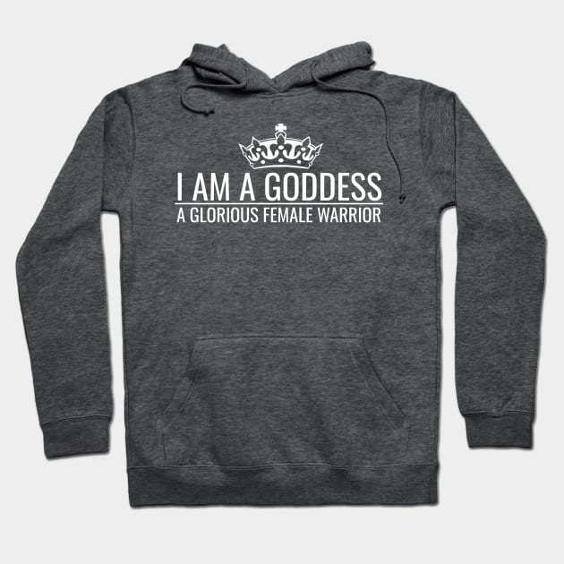 Goddess Hoodie by lyndsayruelle